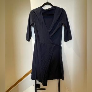 Tommy Hilfiger Navy Wrap Dress